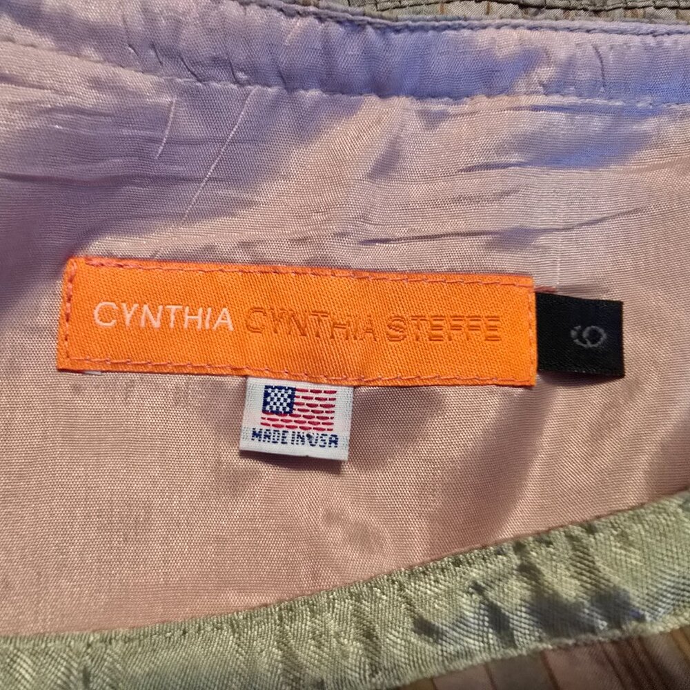 CYNTHIA by CYNTHIA STEFFE Size 6 Womens Tiered Skirt Mini Pleats Fall Colors - Picture 7 of 15